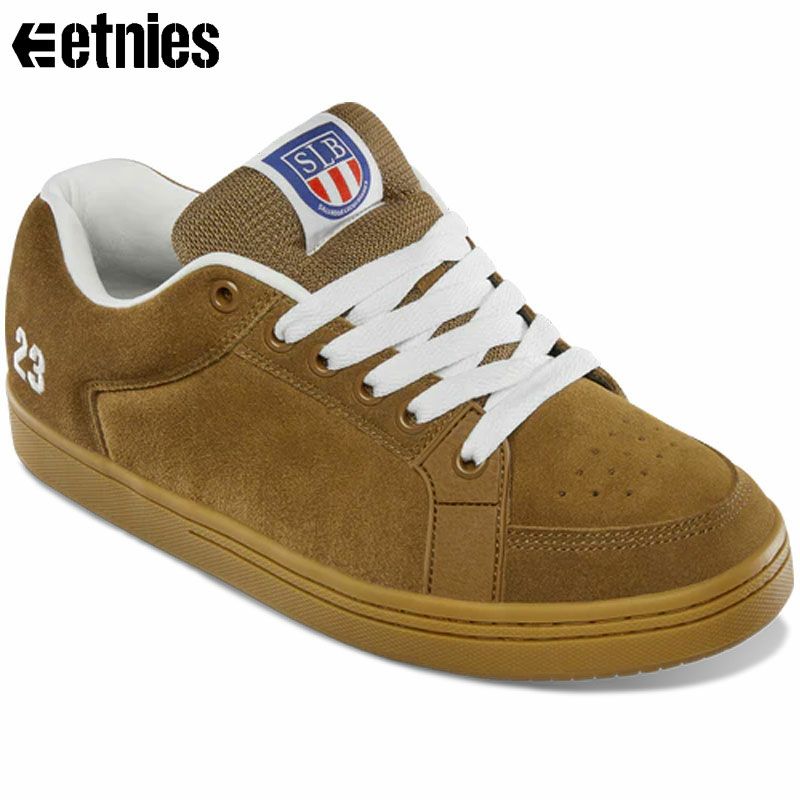 sal23です。 楽天市場】ETNIES SHOES エトニーズ シューズ スニーカー SAL23 BROWN