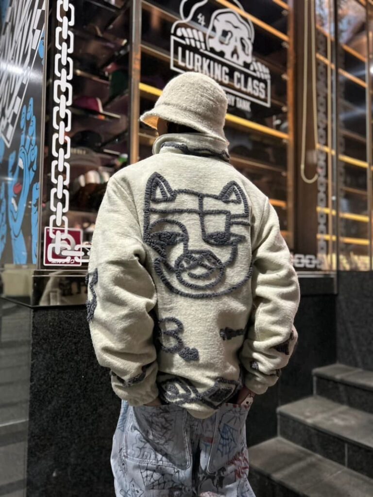 GORURUN 編み立てリブ ボンディング プルオーバー XL WARP WEBSHOP